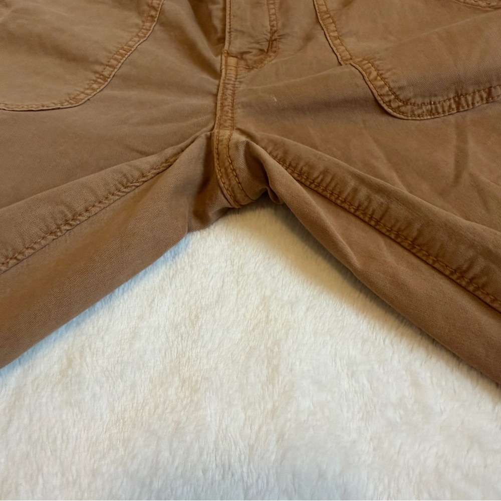 American Eagle High Waisted Jegging Brown Tan Joggers Drawstring and Elastic - Picture 11 of 14
